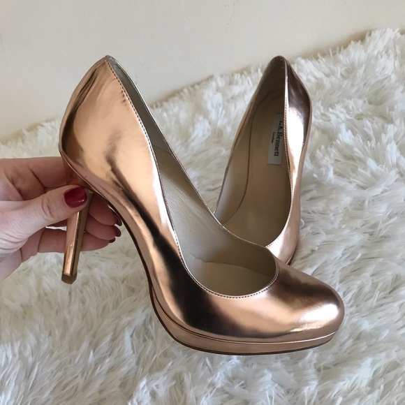 LK Bennett Shoes - LK Bennett Metallic Pumps